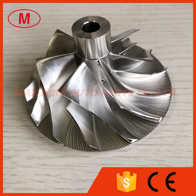 K26 50.33/72.60mm 7+7 blades Turbo milling/aluminum 2618/billet compressor wheel for 5326-970-0001 BMW M57