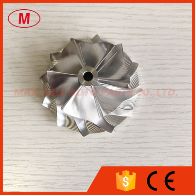 GT2835  452546-0005HF 53.11/73.00mm 6+6 blades performance turbo Billet compressor wheel for Upgrade 452546-0005