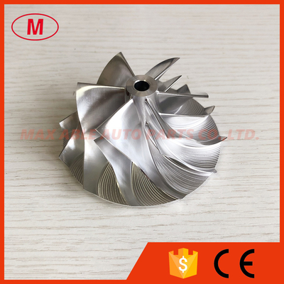GT2835  452546-0005HF 53.11/73.00mm 6+6 blades performance turbo Billet compressor wheel for Upgrade 452546-0005