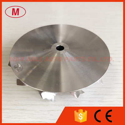 GT2835  452546-0005HF 53.11/73.00mm 6+6 blades performance turbo Billet compressor wheel for Upgrade 452546-0005