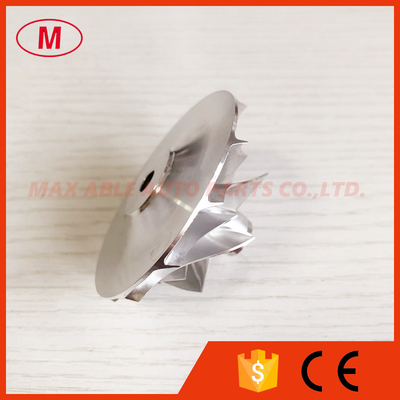 TA31 409096-0008 40.14/60.25mm 6+6 blades Turbo milling/aluminum 2618/billet compressor wheel