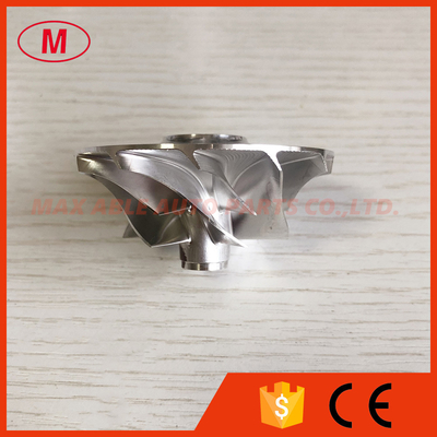 TA31 409096-0008 40.14/60.25mm 6+6 blades Turbo milling/aluminum 2618/billet compressor wheel