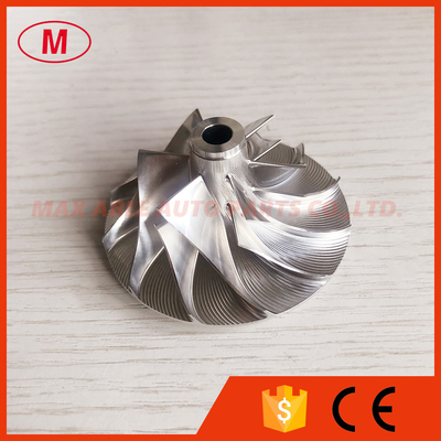 TA31 37.74/60.25mm 6+6 blades 409096-00116205-81-8150 milling/aluminum 2618/billet compressor wheel for 452012-0001