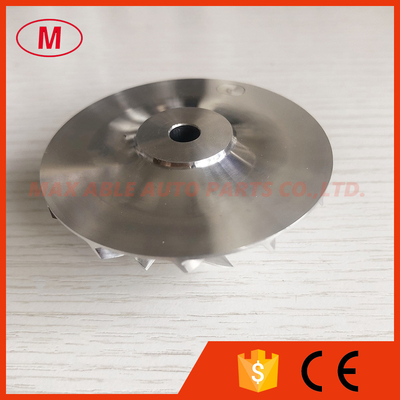 TA31 37.74/60.25mm 6+6 blades 409096-00116205-81-8150 milling/aluminum 2618/billet compressor wheel for 452012-0001