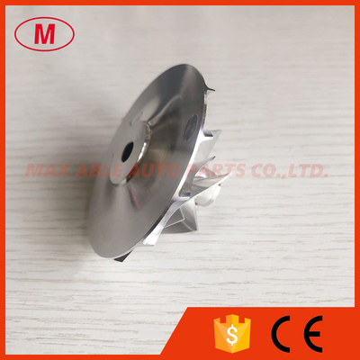 TA31 37.74/60.25mm 6+6 blades 409096-00116205-81-8150 milling/aluminum 2618/billet compressor wheel for 452012-0001