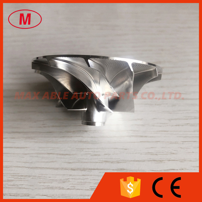 TA31 37.74/60.25mm 6+6 blades 409096-00116205-81-8150 milling/aluminum 2618/billet compressor wheel for 452012-0001