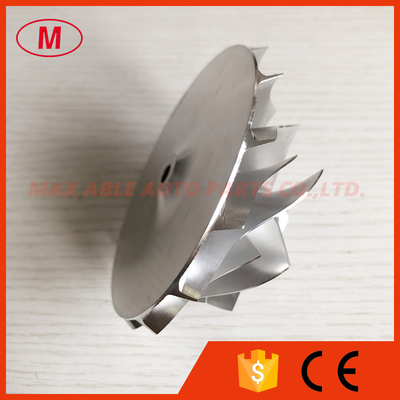 GT3584 7+7 blades 64.97/88.00mm high Performance turbo milling/aluminum 2618/billet compressor wheel