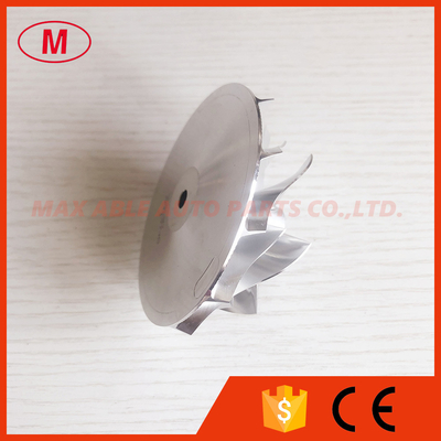 GT3582 63.50/82.00mm 451644-0005 Upgrade 6+6 blades Turbocharger milling/aluminum 2618/billet compressor wheel