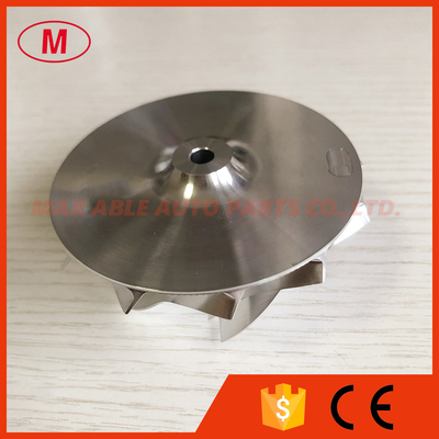 B03G reverse 6+6 blades 56.00/71.40mm high performance turbo milling/aluminum 2618/billet compressor wheel