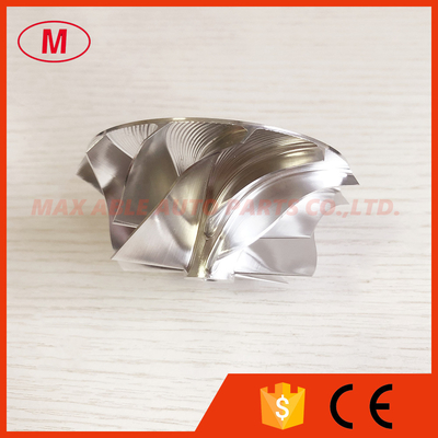 B03G reverse 6+6 blades 56.00/71.40mm high performance turbo milling/aluminum 2618/billet compressor wheel