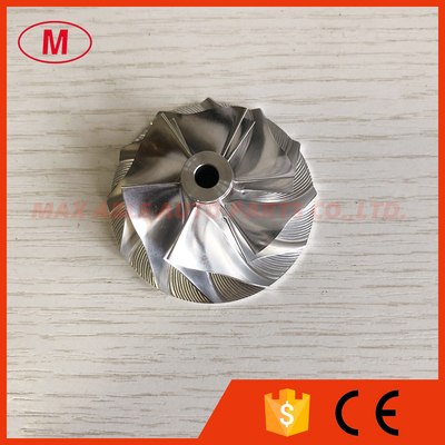 RHB5 NN136610 38.50/52.50mm 6+6 blades milling/aluminum 2618/Billet compressor wheel for VI95 turbo/CHRA