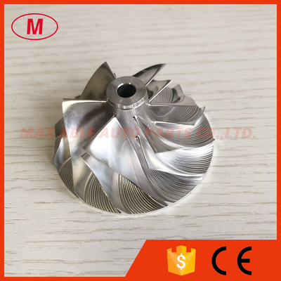 RHB5 NN136610 38.50/52.50mm 6+6 blades milling/aluminum 2618/Billet compressor wheel for VI95 turbo/CHRA