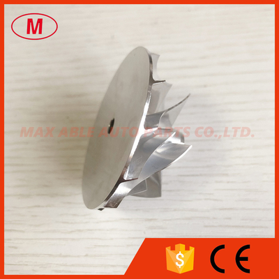 RHB5 NN136610 38.50/52.50mm 6+6 blades milling/aluminum 2618/Billet compressor wheel for VI95 turbo/CHRA