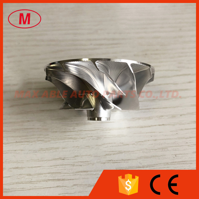 RHB5 NN136610 38.50/52.50mm 6+6 blades milling/aluminum 2618/Billet compressor wheel for VI95 turbo/CHRA