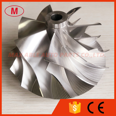 Supercharger 94.00/121.50mm 7+7 blades turbo milling/aluminum 2618/billet compressor wheel