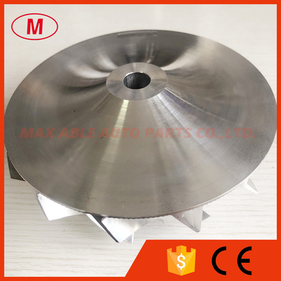 Supercharger 94.00/121.50mm 7+7 blades turbo milling/aluminum 2618/billet compressor wheel