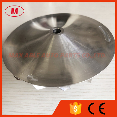 HY55 3597223 73.40/109.00mm 8+8 blades Turbo milling/aluminum 2618/billet compressor wheel IVECO for 4046275/4046276/404