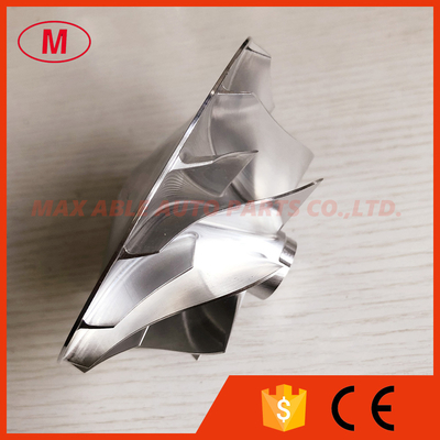 HY55 3597223 73.40/109.00mm 8+8 blades Turbo milling/aluminum 2618/billet compressor wheel IVECO for 4046275/4046276/404