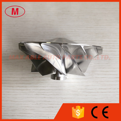 HY55 3597223 73.40/109.00mm 8+8 blades Turbo milling/aluminum 2618/billet compressor wheel IVECO for 4046275/4046276/404