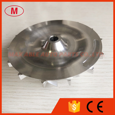 57.07/85.80mm 7+7 blades Turbo milling/aluminum 2618/billet compressor wheel