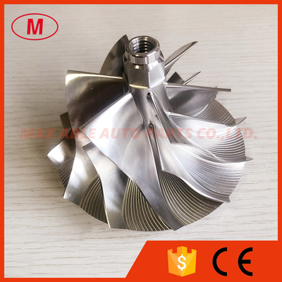 S400 171691 74.53/101.44mm 6+6 blades Turbo milling/aluminum 2618/billet compressor wheel for 171702(S400SX4-75), 176806