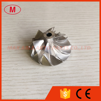 S1B 312765 39.32/52.91mm 6+6 blades performance Turbo milling/aluminum 2618/BILLET compressor wheel for Valmet D42000 31
