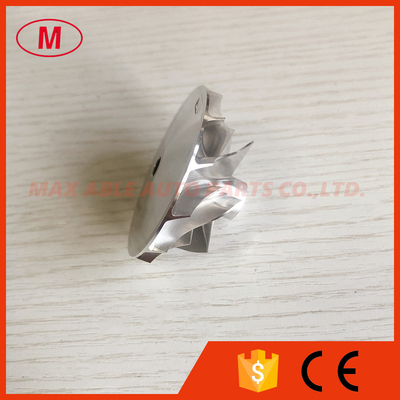 S1B 312765 39.32/52.91mm 6+6 blades performance Turbo milling/aluminum 2618/BILLET compressor wheel for Valmet D42000 31