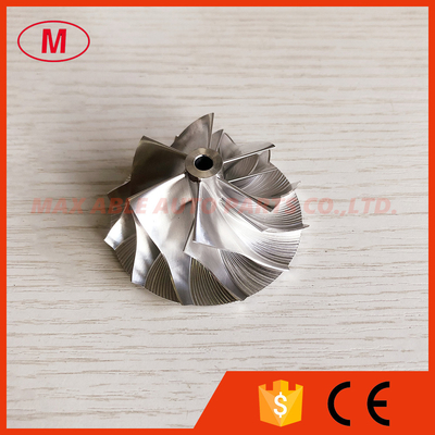 K04 5306-123-2005 1302-003-410 41.20/56.08mm 6+6 blades high performance milling/aluminum 2618/Billet compressor wheel