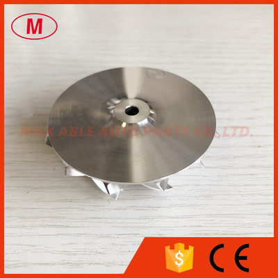 K04 5306-123-2005 1302-003-410 41.20/56.08mm 6+6 blades high performance milling/aluminum 2618/Billet compressor wheel
