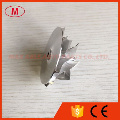 K04 5306-123-2005 1302-003-410 41.20/56.08mm 6+6 blades high performance milling/aluminum 2618/Billet compressor wheel