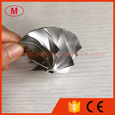 K04 5306-123-2005 1302-003-410 41.20/56.08mm 6+6 blades high performance milling/aluminum 2618/Billet compressor wheel