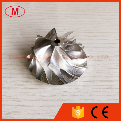 K04 38.58/52.00mm 7+7 blades high performance turbo milling/aluminum 2618/billet compressor wheel