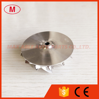 K04 38.58/52.00mm 7+7 blades high performance turbo milling/aluminum 2618/billet compressor wheel