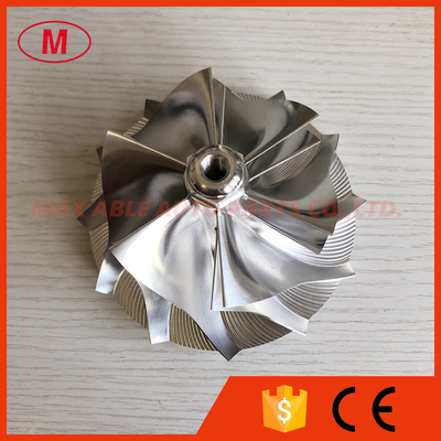 GTA4718 763739-0001 87.80/117.57mm 6+6 blades high performance Turbo aluminum 2618/milling/billet compressor wheel