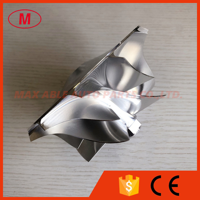 GTA4718 763739-0001 87.80/117.57mm 6+6 blades high performance Turbo aluminum 2618/milling/billet compressor wheel