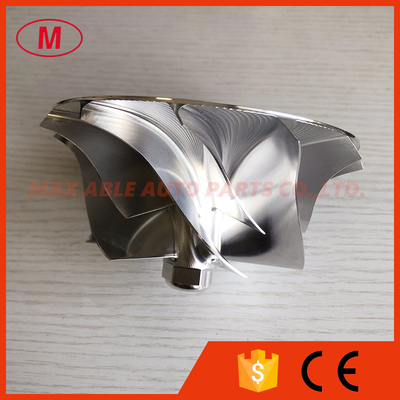 GTA4718 763739-0001 87.80/117.57mm 6+6 blades high performance Turbo aluminum 2618/milling/billet compressor wheel