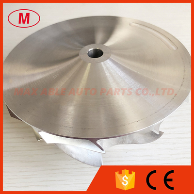 GTA4718 95.00/117.57mm 6+6 blades Turbo aluminum 2618/milling/billet compressor wheel