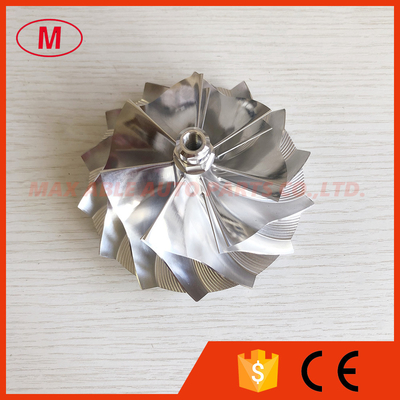 GTA4508R 742582-0001 79.81/108.04mm 7+7 Blades high performance turbo aluminum 2618/milling/billet compressor wheel