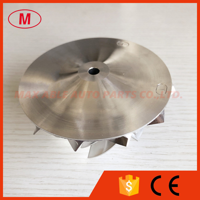 GTP38R reverse 65.94/88.04mm 729567-0001 6+6blades high performance turbo milling/aluminum 2618/Billet compressor wheel