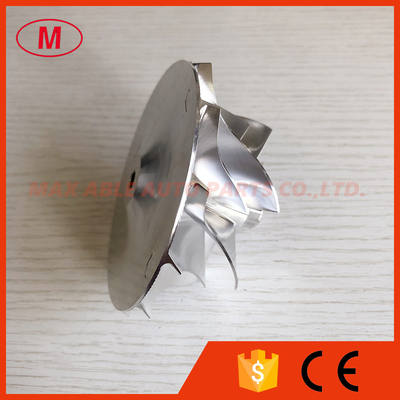 GTP38R reverse 65.94/88.04mm 729567-0001 6+6blades high performance turbo milling/aluminum 2618/Billet compressor wheel