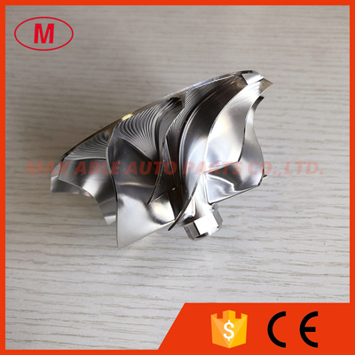 GTP38R reverse 65.94/88.04mm 729567-0001 6+6blades high performance turbo milling/aluminum 2618/Billet compressor wheel