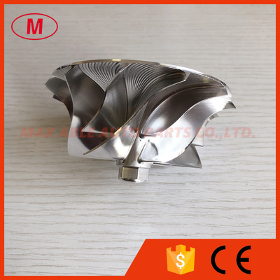 GTP38R reverse 65.94/88.04mm 729567-0001 6+6blades high performance turbo milling/aluminum 2618/Billet compressor wheel