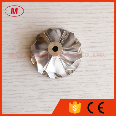 GT25 6+6 blades 46.52/60.13mm 445436-0001 milling/aluminum 2618/billet compressor wheel  for ISUZU 465949-0001