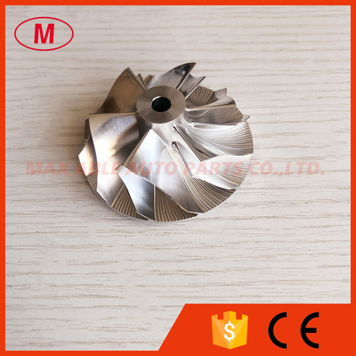 GT25 6+6 blades 46.52/60.13mm 445436-0001 milling/aluminum 2618/billet compressor wheel  for ISUZU 465949-0001