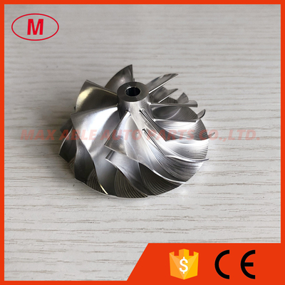 GT15-25 44.92/56.08mm 7+7 blades turbo milling/aluminum 2618/billet compressor wheel