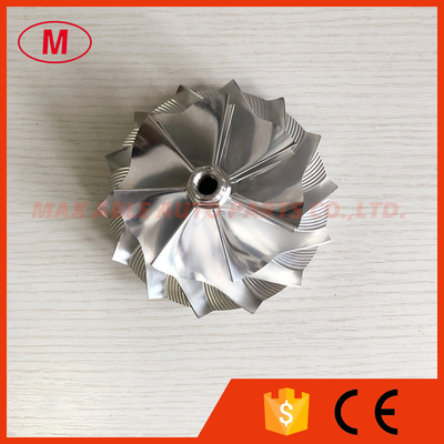 S400 80.44/113.00mm 7+7 blades high performance turbo aluminum 2618/milling/billet compressor wheel