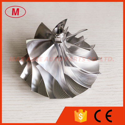 S400 80.44/113.00mm 7+7 blades high performance turbo aluminum 2618/milling/billet compressor wheel