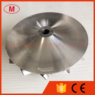 S400 80.44/113.00mm 7+7 blades high performance turbo aluminum 2618/milling/billet compressor wheel