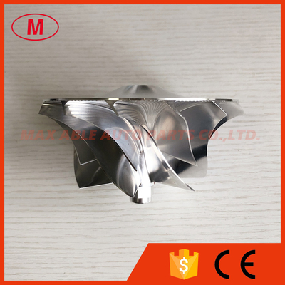 S400 80.44/113.00mm 7+7 blades high performance turbo aluminum 2618/milling/billet compressor wheel