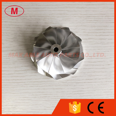 G35-1050  68.07/84.45mm 9+0 Blades point milling turbo aluminum 2618/Milling/billet compressor wheel for 880695-5002S